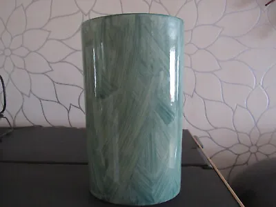 Buy Poole Pottery Vase .. Green ..  Fresco..  By Rachel Barker • 15£