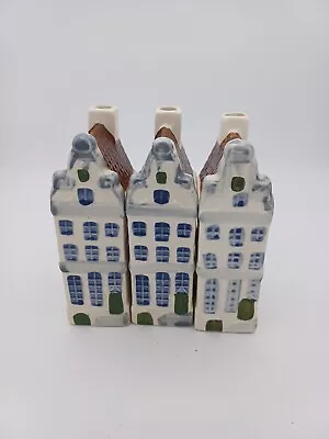 Buy Dutch Canal House Delft Heerengracht 91 Holland Amsterdam Hand Painted Pottery 3 • 19.99£