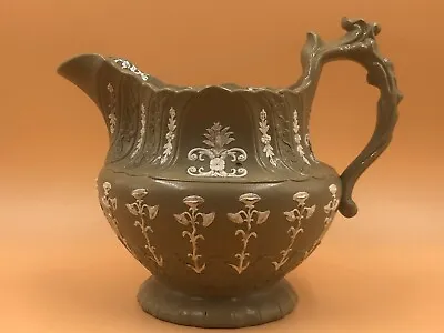 Buy Machin & Potts Of Burslem Pottery Adelaide Design Antique Jug. C1833 - 37. • 125£