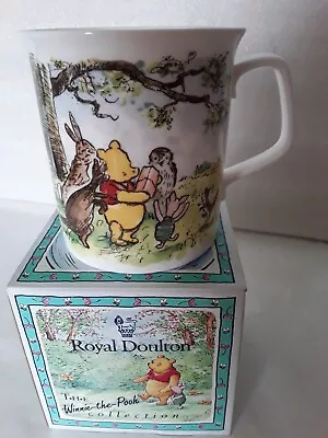 Buy Royal Doulton Disney Winnie  The Poo Birthday Present Mug Rare New With Box  • 39.99£