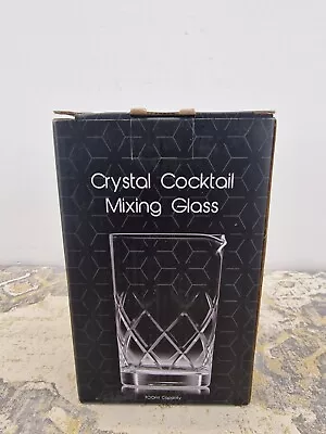 Buy Crystal Cocktail Mixing Glass Jug Pitcher Bar Drinks Mixer Glass 700ml • 15.45£