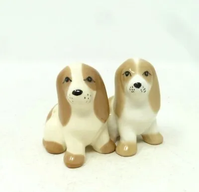 Buy Vintage Szeiler Basset Hound Puppy Dogs • 7.99£