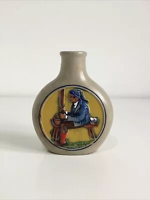 Buy Folk German Bayern Traditional Designed Flask - Ceramic Water Bottle - 5.5” • 0.99£