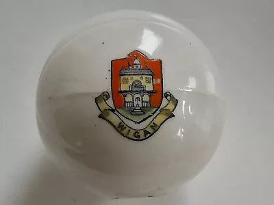 Buy Wigan Vintage Crested China Football. • 3.95£