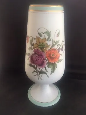 Buy RARE Flora Keramiek GOUDA Holland Sandra Design Footed Vase Dutch Pottery • 24.99£