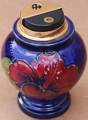 Buy Beautiful Old Moorcroft Pottery Based Table Lighter • 21.02£
