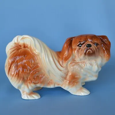 Buy Vintage 1960s Melba Ware Pekinese China Dog Figurine 5” High 9” Long Excellent • 12£