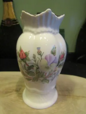 Buy Small Fine Bone China Vase - Aynsley Wild Tudor - Still Has Stickers/Price Tag  • 4£