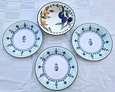 Buy Staffordshire Tableware - 3 Plates, 1 Bowl • 5£