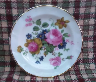 Buy Vintage Fenton China Company Miniature Plate Lovely Design Flora Pattern • 4.51£