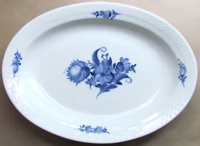 Buy Royal Copenhagen Blue Flowers Braided 13½  Oval Platter (10182) • 56.25£
