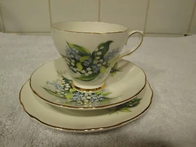 Buy Vintage Royal Sutherland Tea Cup With Saucer Side Plate • 7£