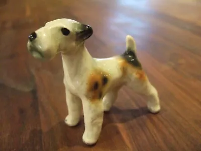 Buy Collectable Pottery Terrier Type ??  Dog Figurine • 15£