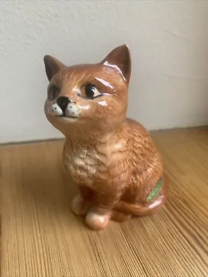 Buy Beswick Cat Figurine - Ginger Brown Tan Tabby • 25£