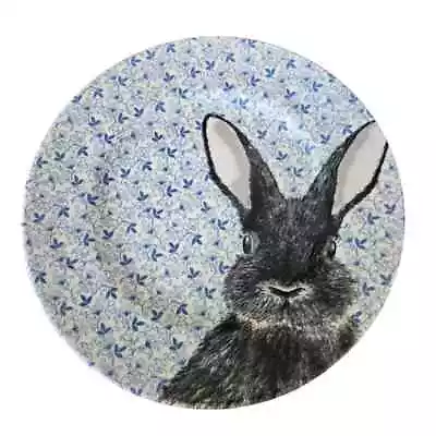 Buy ROYAL STAFFORD Floral Chintz Blue Easter Bunny 11  Dinner Plates Set Of 4 NEW  • 67.19£