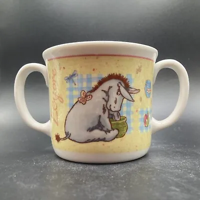 Buy Vintage Disney Royal Doulton 2001 Winnie The Pooh & Eeyore 2 Handled Ceramic Mug • 19.95£