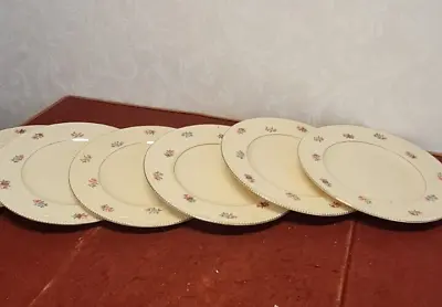 Buy Clarice Cliff Newport Pottery Ltd Rose Bud Side Plate X 6 • 32£