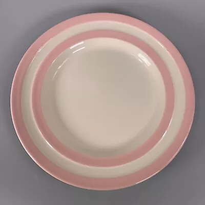 Buy T G Green Cornishware Dinner Lunch Plate 25.5cm Pink Striped Ceramic Single Rare • 22.50£