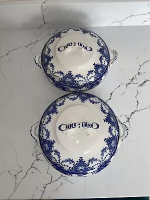 Buy Set Of 2 Beautiful Antique Serving Dishes - Losol  Venice  Pattern - Excellent • 17.99£