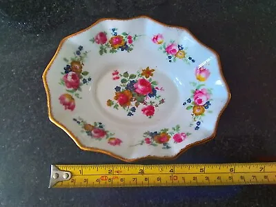Buy Fenton Vintage English Bone China Floral Dish • 1.50£