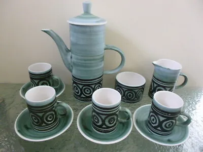 Buy Vintage Cinque Ports Pottery Monastery Rye Coffee Set Pot Cups/Saucers Bowl Jug • 49.99£