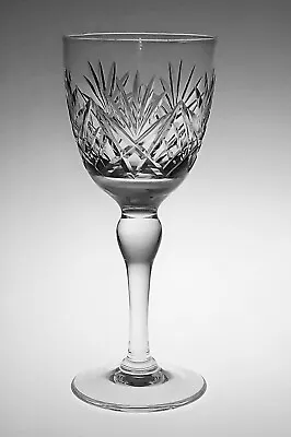 Buy M14-25 Scarce Large Thomas Webb Crystal Cheltenham 7  Red Wine Goblet Glass • 30£