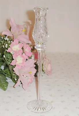 Buy Cut Glass Candlestick 12  Tall Stunning💘Elegant ~ Vintage Crystal 💘 • 9.99£