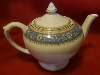 Buy Rare Antique Crown Ducal FAIR OAK Tea Pot Preloved Crazing • 37.88£