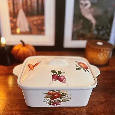 Buy Norsk Egersund Norway Small Casserole Dish With Lid Vegetable Design 18x 13.5 Cm • 25£