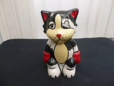 Buy Lorna Bailey Art Deco Cat Figure  Alley Cat  • 39£
