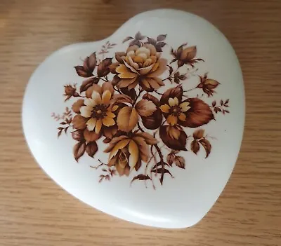 Buy Purbeck Gifts Poole Dorset Made In England Heart Trinket Box Dish • 5.98£