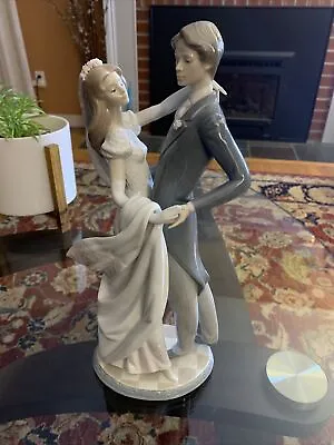 Buy 1986 Lladro  I Love You Truly  Wedding Couple Figurine  • 472.30£