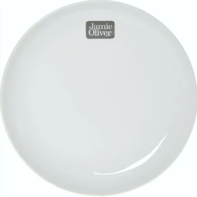 Buy 2 X JAMIE OLIVER  White Embossed Plate - 27cm X 27cm • 29.99£