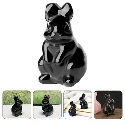 Buy  Crystal Rabbit Ornament Decorative Crystal Bunny Ornament Rabbit Modeling • 10.28£