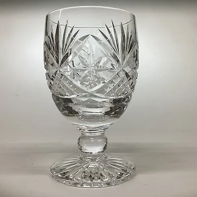 Buy Royal Doulton Crystal Wine/water Goblet Rochelle Pattern One Only 11cm • 10£