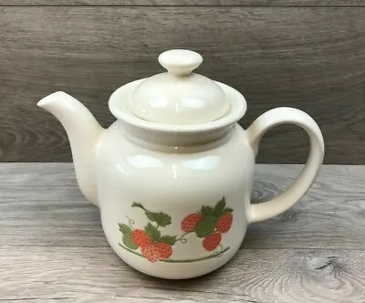 Buy Vintage Retro Biltons Coloroll Strawberry Pattern Teapot   • 12.99£