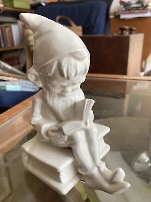 Buy Goebel Gnome Bookend White Glazed Version Rare Early 1950s Porcelain 2 • 10£