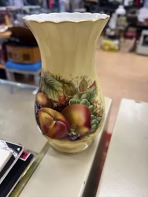 Buy Aynsley Orchard Gold Vase, 15cm • 14.99£