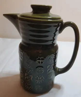 Buy Vintage Retro Coffee Pot Lord Nelson Pottery Moss Green Coffee Tea Pot 22cm Tall • 8£