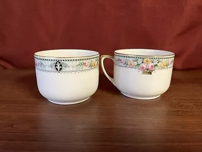 Buy Pair Of Paul Muller Selb Tea Cups Montrose Bavaria Antique 1920 • 6.47£