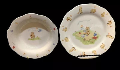 Buy Vintage 1984 Busy Bear Bowl /Plate Noritake Bone China Japan Child's Dinnerware • 12.42£