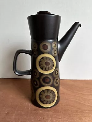 Buy 1970s Vintage Denby Arabesque Coffee Pot. Excellent Condition • 20£