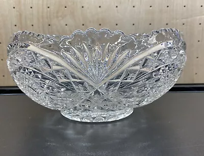 Buy Mcm Vintage Art Glass Bowl Harvest Decorative Glass Bowl • 19.48£