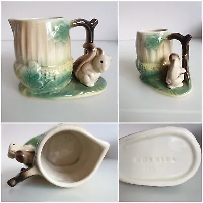 Buy 1950s Hornsea Pottery Fauna Acorn Jug And Squirrel No. 133 Rare Vintage H7.5cms • 10.99£