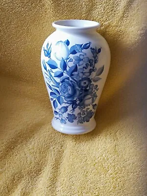 Buy Portmeirion Harvest Blue Rare Vase. By Argharad Menna. 7  Tall. Good Condition. • 12.50£