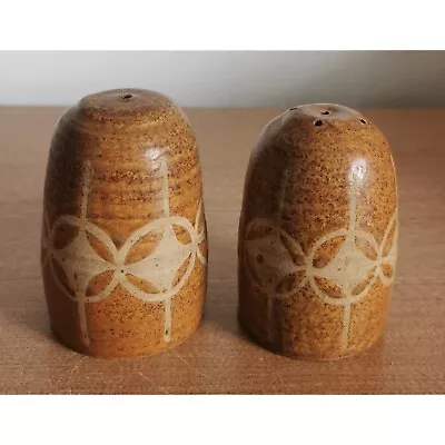 Buy Vintage Martyn Gilchrist Bembridge Pottery Salt & Pepper Shakers - Isle Of Wight • 9£