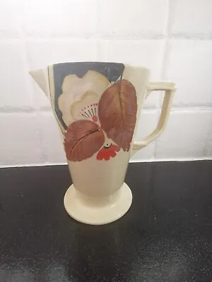 Buy Vintage 1940's English Kensington Ware Jug With Hand-painted Floral Decoration • 7£