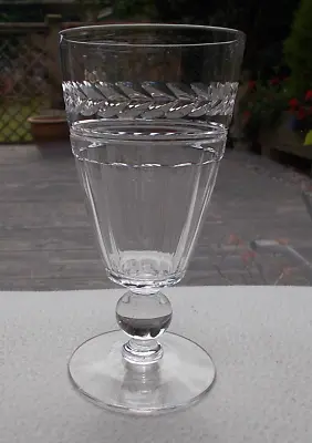 Buy STUART Crystal ARUNDEL Cut Tall Champagne Glass 5 3/8  ~ Signed • 24.99£