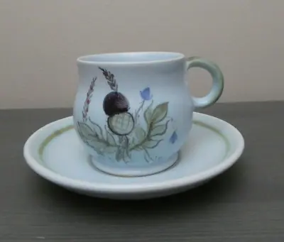 Buy Buchan Portobello Stoneware Thistleware Scotland Tea Cup/Mug W/Saucer Plate 288 • 14.36£