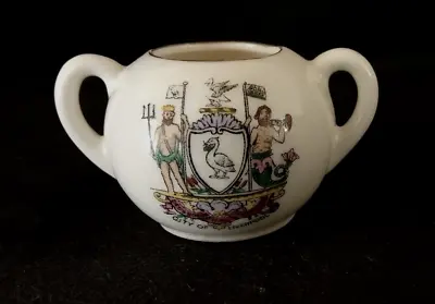 Buy Crested China - CITY OF LIVERPOOL Crest - 2 Handled Pot - Arcadian. • 5.40£